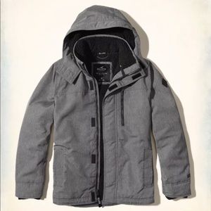Hollister Medium Fleece Lined All Weather Jacket
